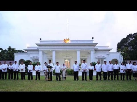 Pengumuman Kabinet Kerja 2014 – 2019 Jokowi – JK